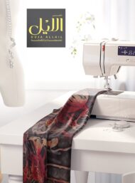 Petal flower style with red,black colors - Image 7