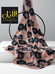 Petal flower style with black,pink colors - Image 2