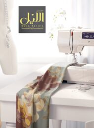 Bloom flower style with brown,yellow colors - Image 7