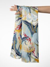 Petal flower style with yellow,blue colors - Image 3