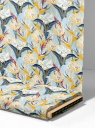 Petal flower style with yellow,blue colors - Image 4