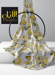 Petal flower style with yellow,grey colors - Image 2