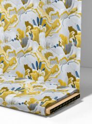 Petal flower style with yellow,grey colors - Image 4