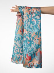 Petal flower style with blue,red colors - Image 3