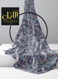 Leaf flower style with blue,purple colors - Image 2