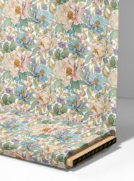 Bloom flower style with pink,green colors - Image 4