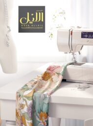 Bloom flower style with pink,green colors - Image 7