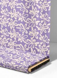 Petal flower style with purple, white colors - Image 4