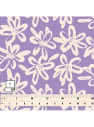 Petal flower style with purple, white colors - Image 5