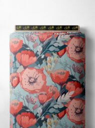 Petal flower style with red,pink colors