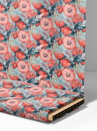 Petal flower style with red,pink colors - Image 4