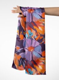 Petal flower style with purple,orange colors - Image 3