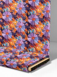 Petal flower style with purple,orange colors - Image 4