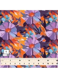 Petal flower style with purple,orange colors - Image 5