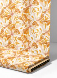 Butterfly flower style with orange,white colors - Image 4