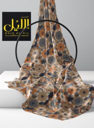 Bloom flower style with brown,orange colors - Image 2