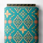 Petal flower style with pink,orange colors