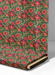 Leaf flower style with red,green colors - Image 4