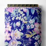 Petal flower style with pink,green colors