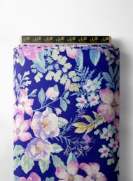 Petal flower style with pink,green colors