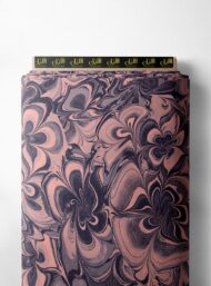 Bloom flower style with pink,grey colors