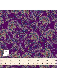 Leaf flower style with purple,green colors - Image 5