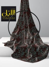 Bloom flower style with brown, blue colors - Image 2