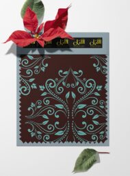 Bloom flower style with brown, blue colors - Image 6