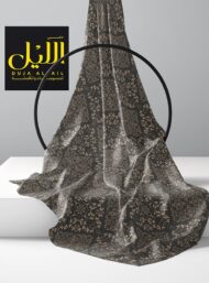 Vine flower style with grey,brown colors - Image 2