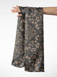 Vine flower style with grey,brown colors - Image 3