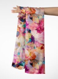 Bloom flower style with pink,green colors - Image 3