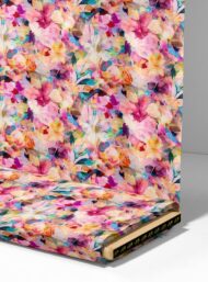 Bloom flower style with pink,green colors - Image 4