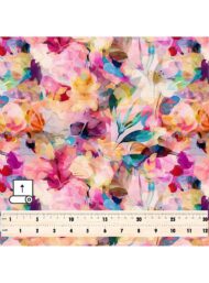 Bloom flower style with pink,green colors - Image 5