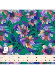 Blossom flower style with purple,green colors - Image 5