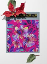 Bloom flower style with pink,purple colors - Image 6