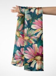 Petal flower style with pink,green colors - Image 3