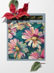 Petal flower style with pink,green colors - Image 6