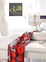 Rose flower style with red,grey colors - Image 7