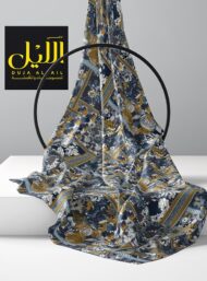 Bloom flower style with blue,white colors - Image 2