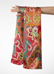 Leaf flower style with red,green colors - Image 3