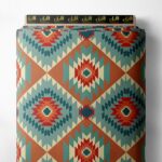 Diamond others style with red,brown colors