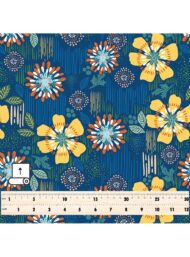 Petal flower style with blue,yellow colors - Image 5