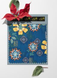 Petal flower style with blue,yellow colors - Image 6