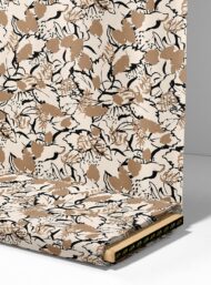 Leaf flower style with brown,black colors - Image 4