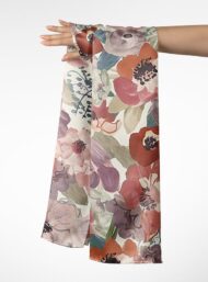 Bloom flower style with pink,red colors - Image 3