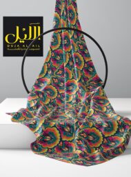 Petal flower style with pink,green colors - Image 2