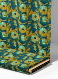 Petal flower style with black,green colors - Image 4