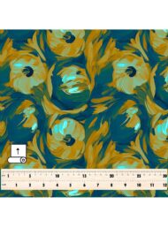 Petal flower style with black,green colors - Image 5