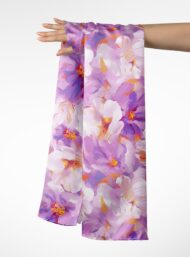Bloom flower style with purple,pink colors - Image 3