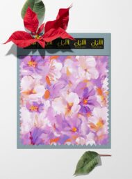 Bloom flower style with purple,pink colors - Image 6
